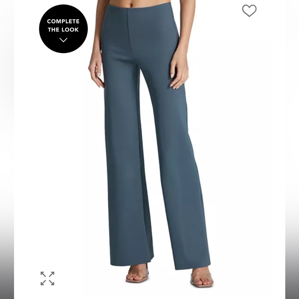 Commando Blue Flare Jeans High-Rise Wide Leg
